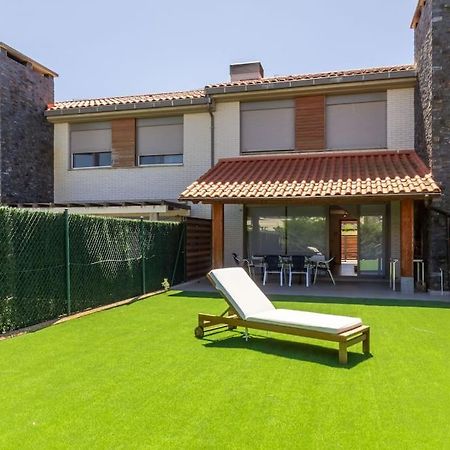 Chalet En Ciruena Con Barbacoa Bagian luar foto